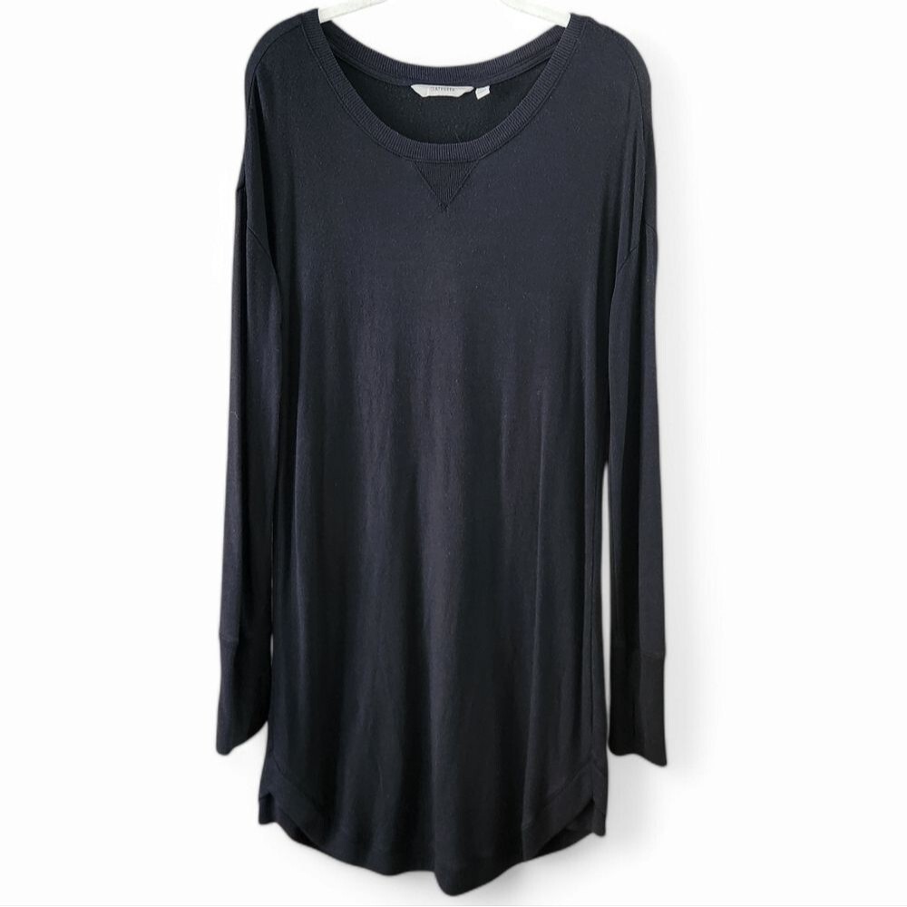 Athleta Longsleeve Oversized Shirt Dress XS